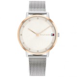 Cumpara ieftin Ceas Dama Tommy Hilfiger Pippa 1782666 Argintiu, Cadran Alb, 34mm