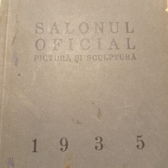 SALONUL OFICIAL 1935, Pictura si Sculptura, Rar