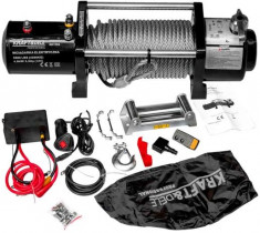 Troliu Auto 12 V 9500 LBS - KD1564-Winch - Troliu electric -KRAFTPROFESIONAL foto