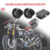 Sistem audio moto/scuter/atv Bluetooth/MP3/FM Radio/Alarma