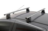 Bare transversale Menabo Delta Silver pentru Saab 9-5, 4 usi, model 1997-2012