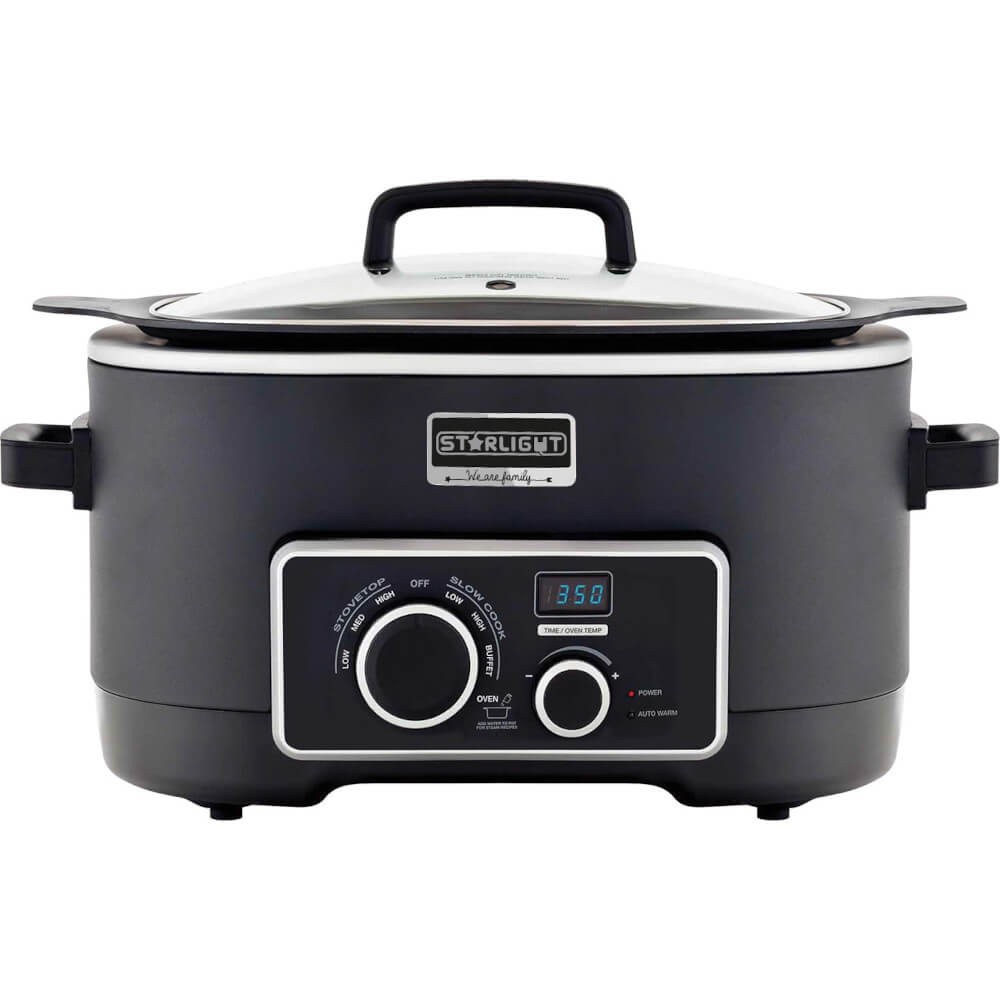 Multicooker StarLight MCB612BL, 1200W, 5.5l, Control Digital, Functie