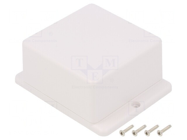 Carcasă Universală ABS Albă 80x80.6x43.5mm