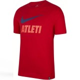 Atletico Madrid tricou de bărbați swoosh red - L