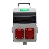Comtec Tablou santier 10L IP44 cu 4 prize