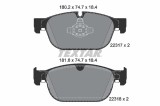 Set placute frana TEXTAR 2231701