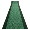 Runner anti-alunecare LIŚCIE frunze, verde guma, 100 cm