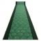 Runner anti-alunecare LIŚCIE frunze, verde guma, 133 cm