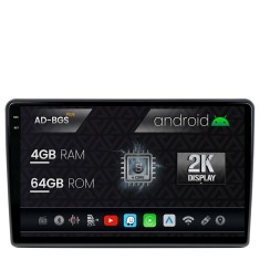 Navigatie 2K Volkswagen Skoda Seat, Passat B5 Golf IV Sharan T4-T5 Jetta Polo, Android OS, S-Quadcore 4GB RAM + 64GB ROM, 9.5 Inch - AD-BGS100042K+AD-
