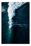 Tablou Canvas pe tema Surferii și Oceanului Azul, 26 x 39 cm, CMCLASS