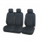 Set 3 huse pentru autobuz / duba cu model &ldquo;grabber&rdquo; textil negru OMC