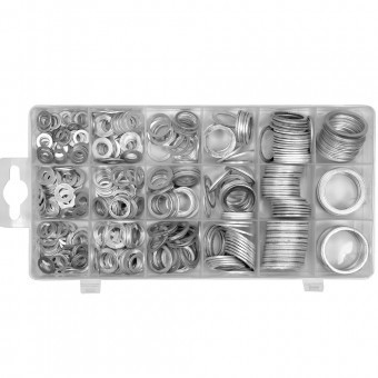 Set saibe aluminiu mixt 450 bucati foto