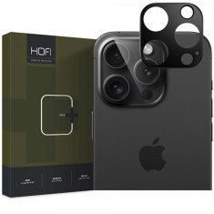 Rama protectie Camera spate HOFI ALUCAM PRO+ pentru Apple iPhone 16 Pro Max / 16 Pro, Neagra foto
