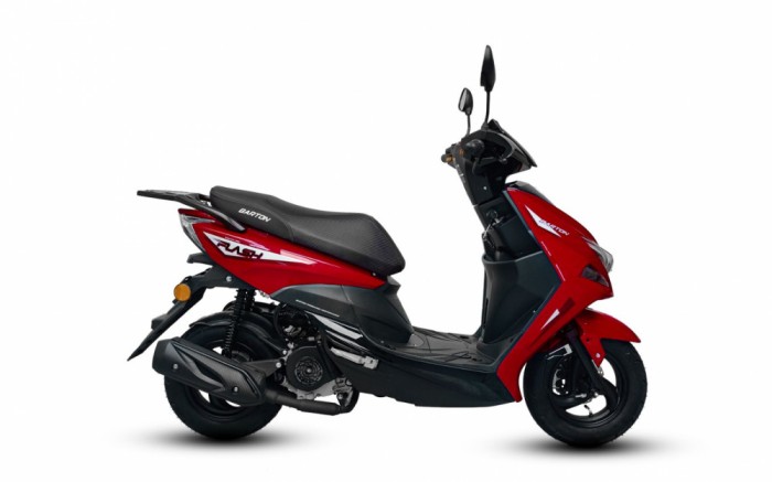 Scuter Barton Flash 50cc, culoare rosu Cod Produs: MX_NEW MXFLASH50ROSU