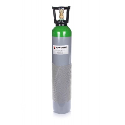 Cilindru de gaz Ar + CO2 (gol), Powermat foto