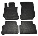 Set covorase auto din cauciuc Mercedes Clasa E (W212) 2014-02.2016, Negru, Gledring, 4 buc.