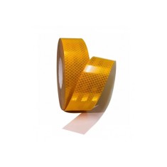 banda reflectorizanta galbena rola 45,7m x 5 cm