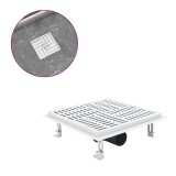 Cumpara ieftin Rigolă duș, fante verticale/orizontale 28x28 cm oțel inoxidabil
