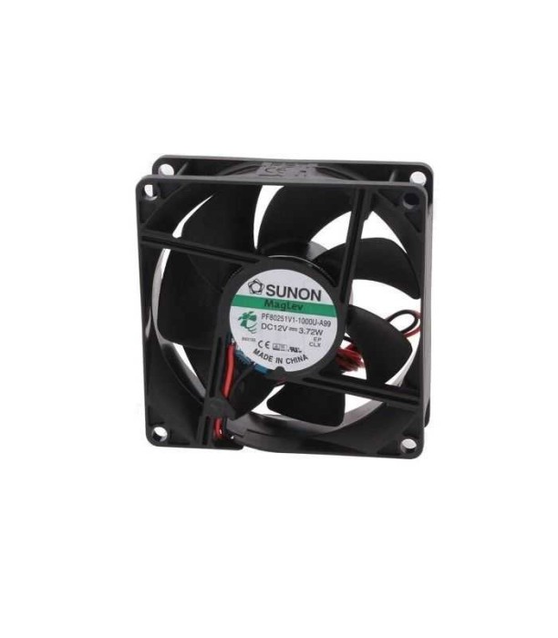 Ventilator DC axial 12VDC 80x80x25 mm 4800rot./min 101.4m3/h 44.7dBA Vapo SUNON PF80251V1-1000U-A99