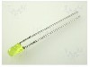 Dioda LED, 3mm, galbena, 0,8...3,2mcd, 2mA, 1,8...2,1V, KINGBRIGHT ELECTRONIC - L-934LYD