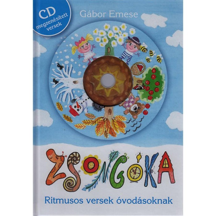 Zsong&oacute;ka + CD - Ritmusos versek &oacute;vod&aacute;soknak - G&aacute;bor Emese