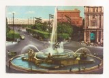 FA154 - Carte Postala - ITALIA - Roma. Piazza Esedra, circulata 1965
