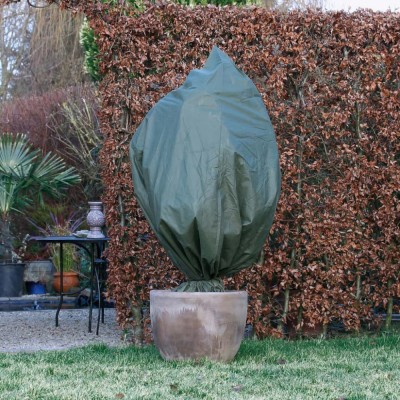Nature Huse de fleece pentru iarnă, 2 buc, 50 g/m&amp;sup2; 150x75 cm, verde foto
