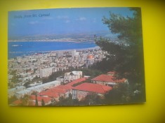 HOPCT 5884 MUNTELE CARMEL HAIFA -ISRAEL -STAMPILOGRAFIE -ASIA -CIRCULATA