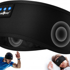 ICOZY Căști Sleep Bandă de căști Bluetooth Sport, Cap de bandă de muzică fără fi