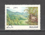 Moldova.1992 Protejarea naturii KM.11, Nestampilat