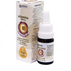 Vitamina c 1000mg+echinacea aroma capsuni sol. 10ml