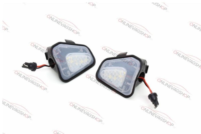 Kit lumini sub oglinzi (puddle light) VW Passat B7, CC, Scirocco Jetta