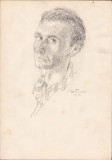 A1724 Schiță de Dimitrie &bdquo;Puiu&rdquo; Eitel, 1941, semnată