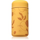 Saro Baby Liquid Thermo termos pentru m&acirc;ncare Mustard 500 ml