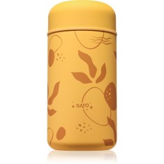 Saro Baby Liquid Thermo termos pentru m&acirc;ncare Mustard 500 ml
