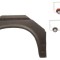 Segment reparatie aripa spate Vw Transporter T4, 1990-2003, Scurt Partea Dreapta, Spate, (pentru modelul scurt)