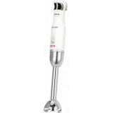 Blender de mana MPM MBL-27, 500W, functie Smooth Touch, cutit din otel inoxidabil, recipient 600 ml, negru