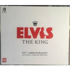 CD # 3XCD Elvis &lrm;&ndash; Elvis The King (75th Anniversary Austrian Limited Edition) -FATBOX- (NM)