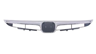 Grila radiator Honda Civic (Fd) Sedan, 10.2005-12.2011, exterior, crom, 71122SNLT01, 384505-1 foto