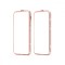 Carcasa Husa iPhone 7, Envisage, Bumper Luxury, compatibil cu iPhone 7, placata cu diamante cristale, Aur Roz