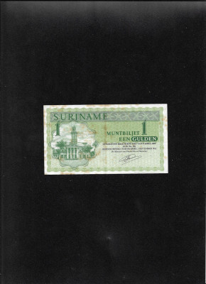 Suriname Surinam 1 gulden 1982 seria0006609267 foto