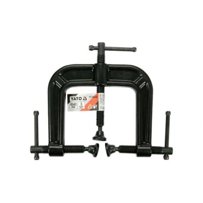 Clemă cu prindere &amp;icirc;n 3 puncte de 62 x 62 mm / 2,5&amp;#039;&amp;#039; x 2,5&amp;#039;&amp;#039; Yato YT-64242 foto