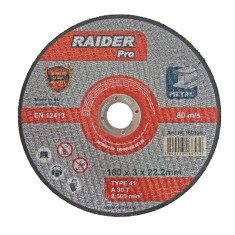 Disc pentru taiere metal inox 115 x 2.5 mm Raider PRO
