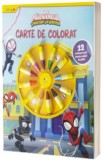 Marvel. Paienjenelul si prietenii lui uimitori. Carte de colorat. 12 creioane mici pentru maini de pitici - Litera