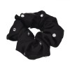 Elastic Păr Damă, Strass, Negru, Oem