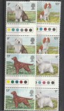 Fauna ,caini de rasa serie cu TAPS color,Anglia., Nestampilat