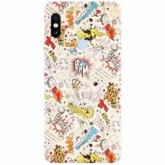 Husa silicon pentru Xiaomi Mi A2 Lite, Vintage Comic foto