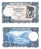 Bancnota Spania 500 Pesetas 1971 P-153 UNC - Colectie Numismatica Europa