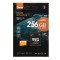 Dato - Memory Card Advance+ with Adapter (DTTF256GU3A2V30AP) - MicroSDXC, 256GB, U3, A2, V30, Read 160MB/s - Black