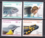 Elvetia 1995 Pro juventute fauna MI 1567-1570 MNH ww81